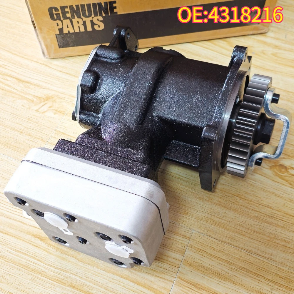 Original High Quality New For 4318216 Air Brake Compressor For Cummins ISX X15 ISX Engine 3101137 4318216RX 3104216RX