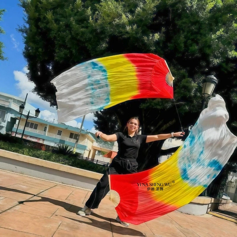 1Pair Tie Dyed Real… - image