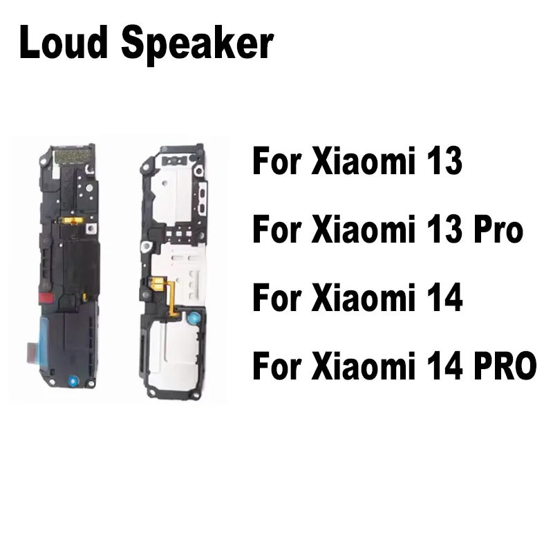 For Xiaomi 13 14 Pro Loud Speaker Ringer Buzzer Loudspeaker Flex Cable Module Smartphone Replacement Parts