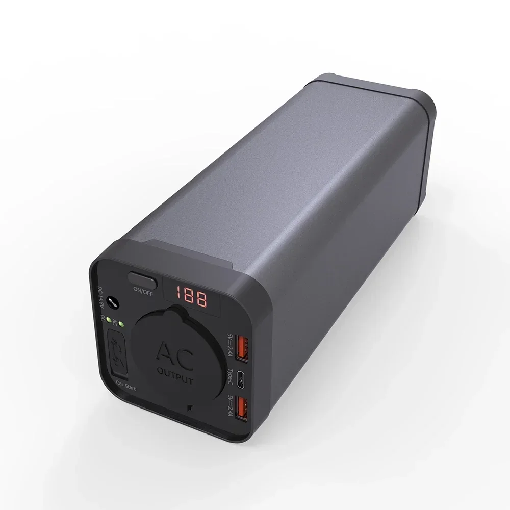 150W Mini Portable Generator Power Station, Battery Backup for Home Travel Camping Emergency Li-polymer Battery USB TYPE