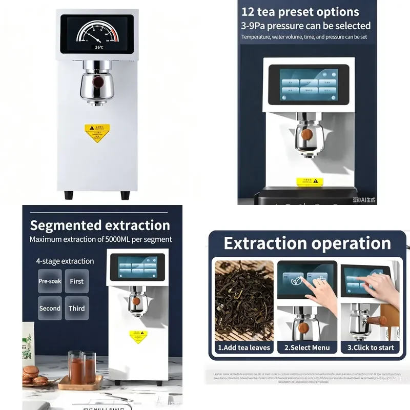 for Baiwen Commercial Tea Making Machine Equipment Suitable for Bubble Tea Shops Beverage Shops and Cafes