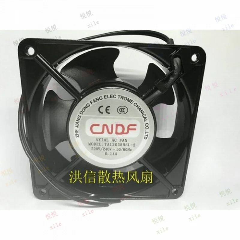 

L L FOR CNDF TA12038HSL-2 220/240V 0.14A 12CM 12cm AC fan