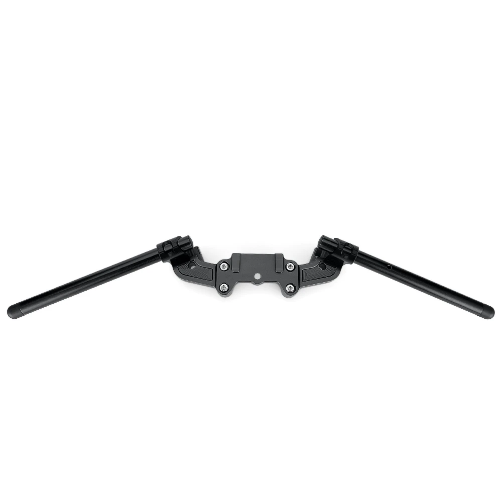 Motorcycle Clip On Handlebar For Kawasaki Z900 2017 2018 2019 2020 2021 2022 2023 2024 Adapter Plate Adjustable Handle bars