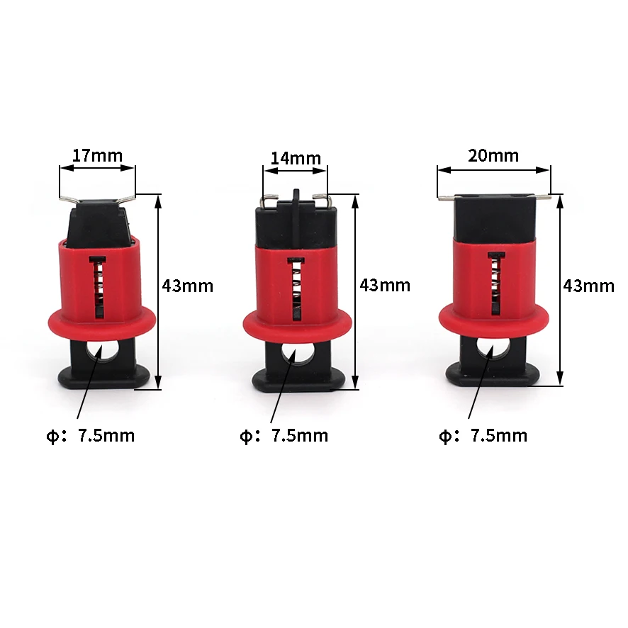 Loto Breaker Locks MCB Circuit Breaker Lockout Device Electric Lockout Tagout  For Miniature Breaker Air Switch