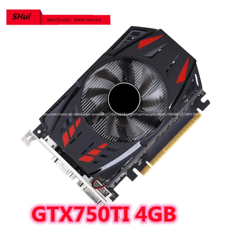 The new GTX 750Ti4D5 desktop computer independent game eat chicken graphics card instead of 2Lol graphics card.