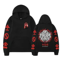Limited Bad Omens Band Tour 2023 American Music Double Sided Print Hoodie Men Women Vintage Hip Hop Rock Hoodies Y2K Sweatshirts
