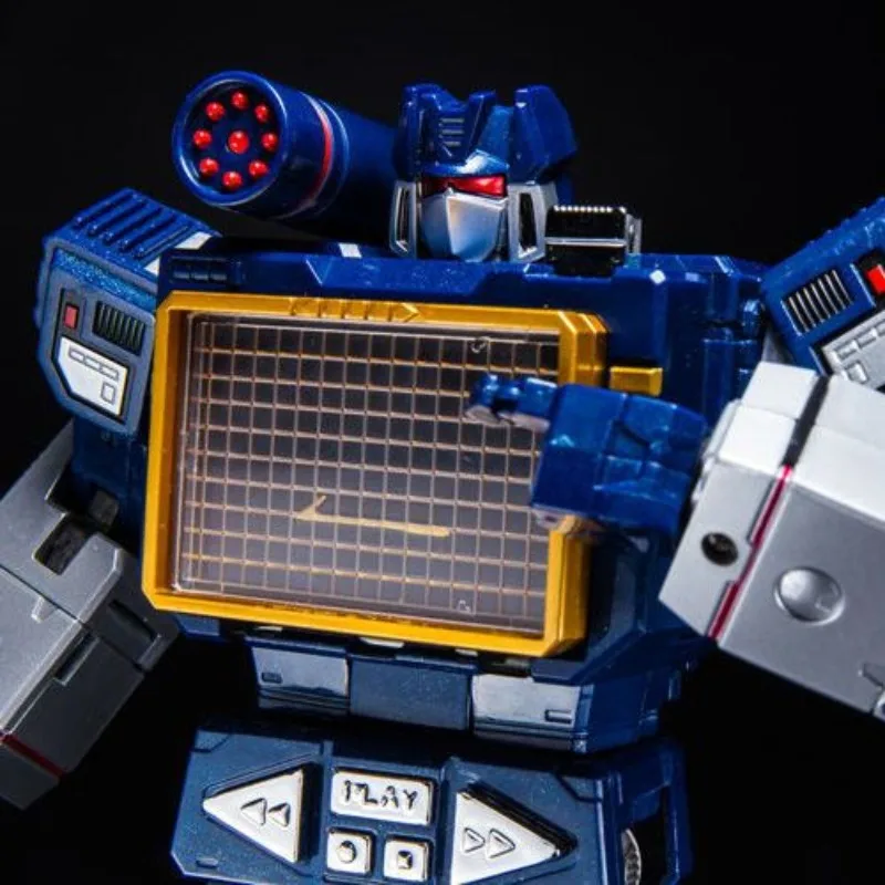 【In stock】Transformed Toys THF-01 THF-01 Sound Wave 25cm KO Moving Human Figure Alloy MP13 Gift Collection