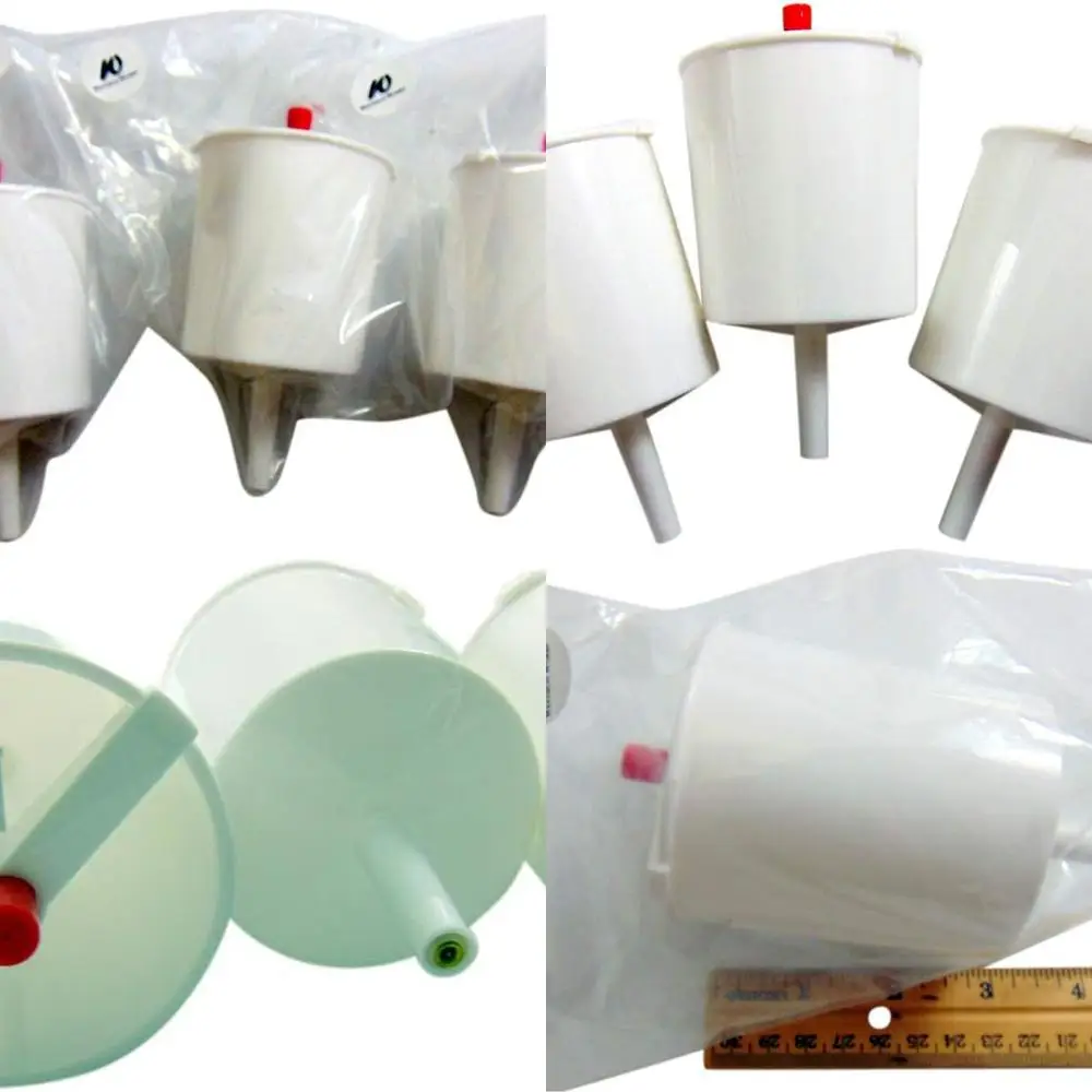 

5 Church Communion Cup Filler with Push Button Lever, Set of 3