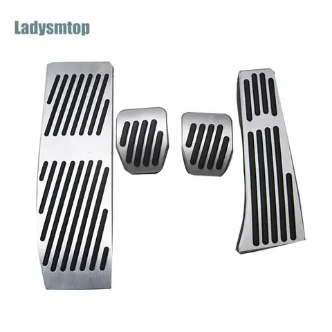 Car styling FootRest Gas Brake Pedal MT For BMW X1, 1 2 4 3 M-series E30 E32 E34 E36 E38 E39 E46 E60 E61 E84 E87 E90 E91 E92 E93