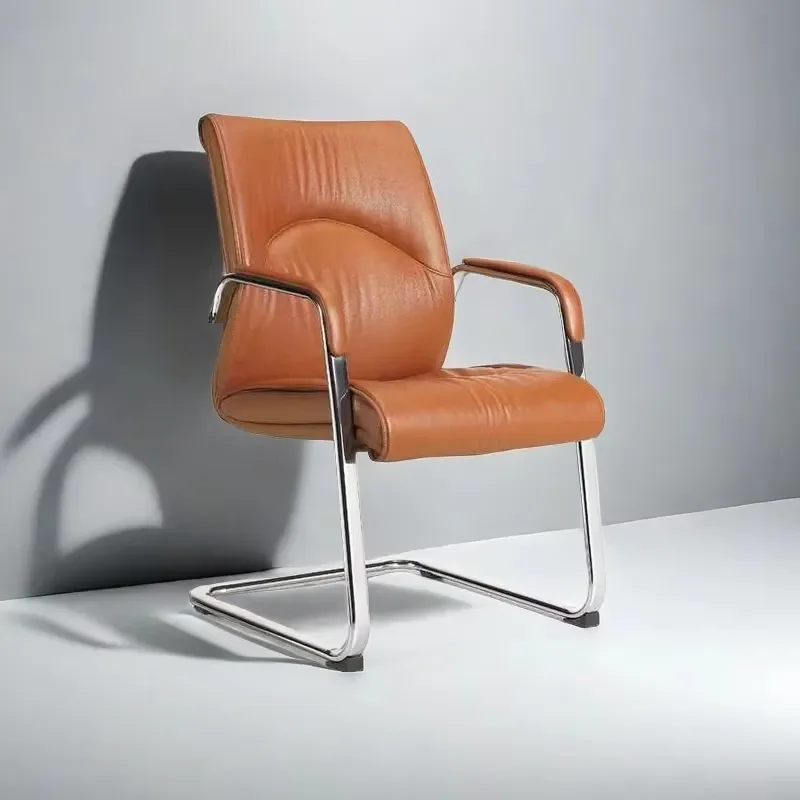 Stylish Durable Leather Office Chair for Home Office Contemporary Design for Conference Rooms Apartments Hospitals Workshops