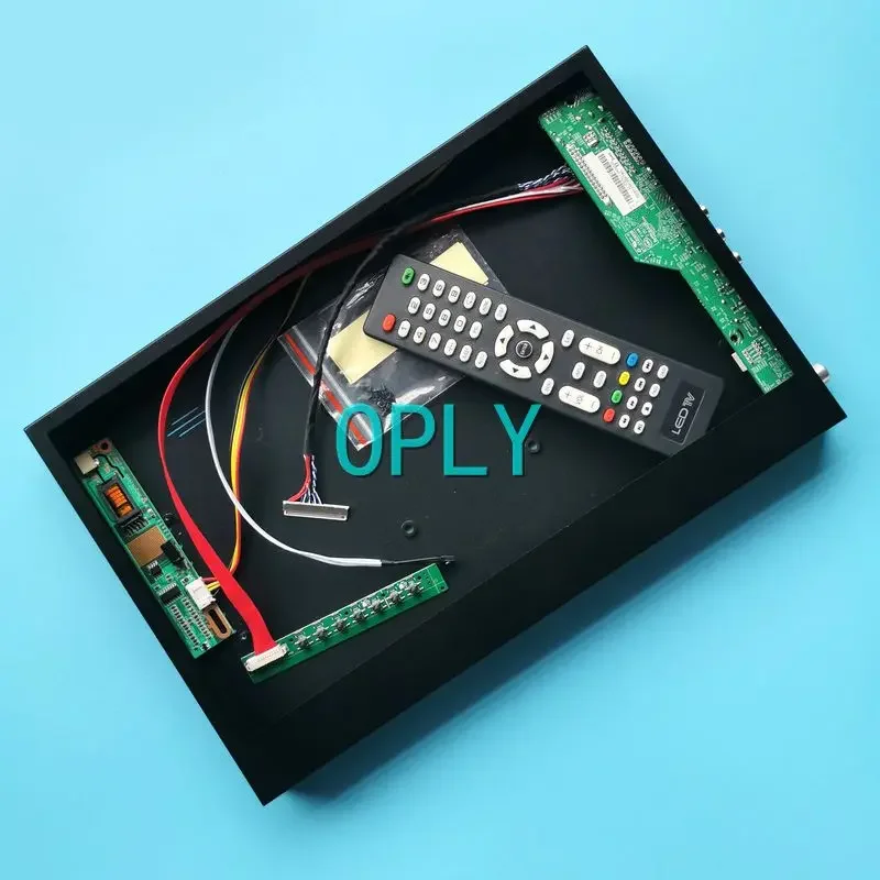 

Metal Case+Analog TV Driver Board Fit LTN141AT02 LTN141AT03 1CCFL 30 Pin LVDS 14.1" VGA AV USB HDMI-Compatible DIY Kit 1280*800