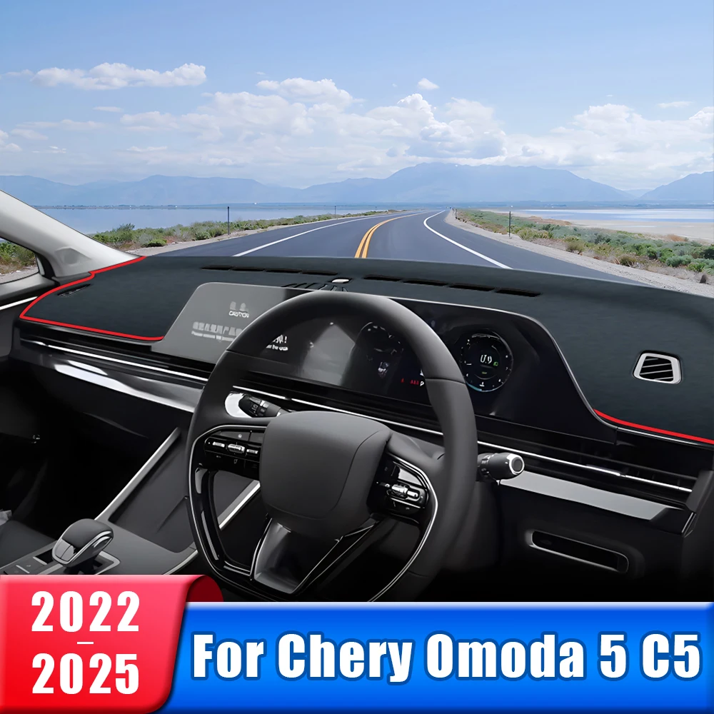 

Car Dashboard Cover For Chery Omoda C5 2022 2023 2024 2025 Omoda 5 Instrument Desk Sun Shade Mat Dash Non-slip Pad Accessories