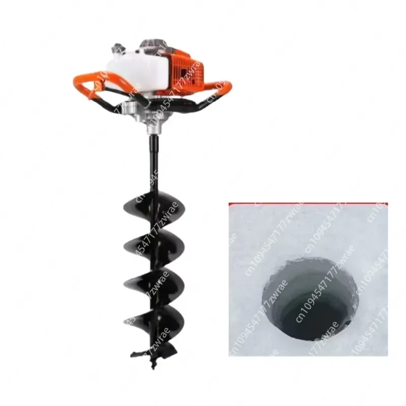 High Productivity Gasolina Driven Spiral Hole Digger for Gardening and Construction