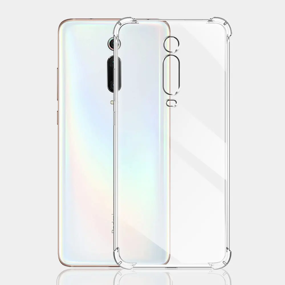 Shockproof Case For Xiaomi Mi 9T Soft Silicone Transparent Case For Xiaomi Mi 9T Pro Clear Cover Xiaomi Mi9T 9TPro Funda Coque