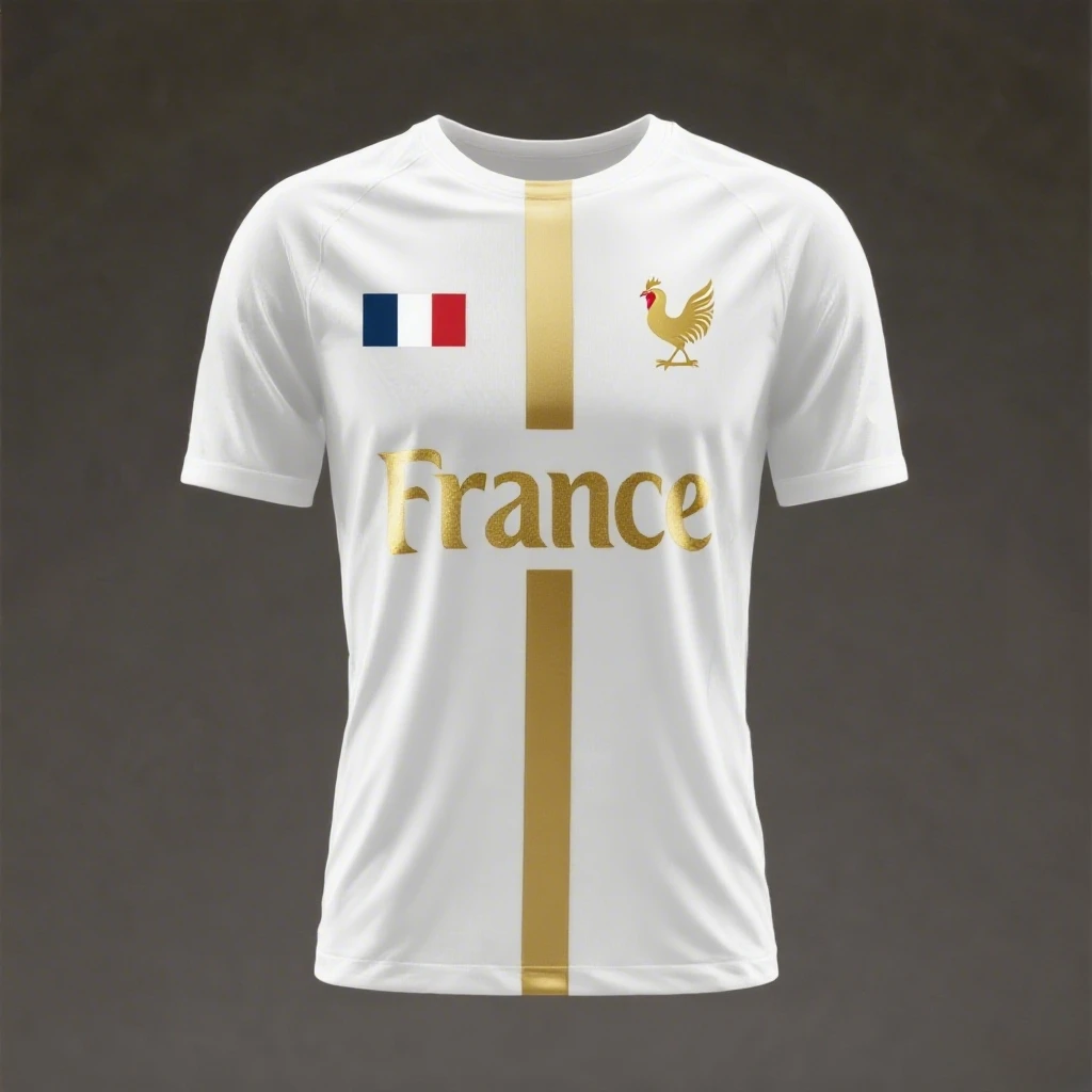 

Летние новые 3D-печать для мальчиков и девочек DIY Франция No. Творческая футболка из джерси 10, дышащая спортивная тренировочная футболка с короткими рукавами