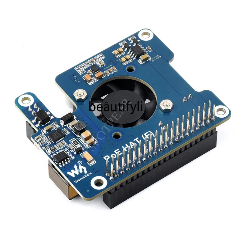 

Expansion board, Ethernet power supply module, fan, metal heat sink