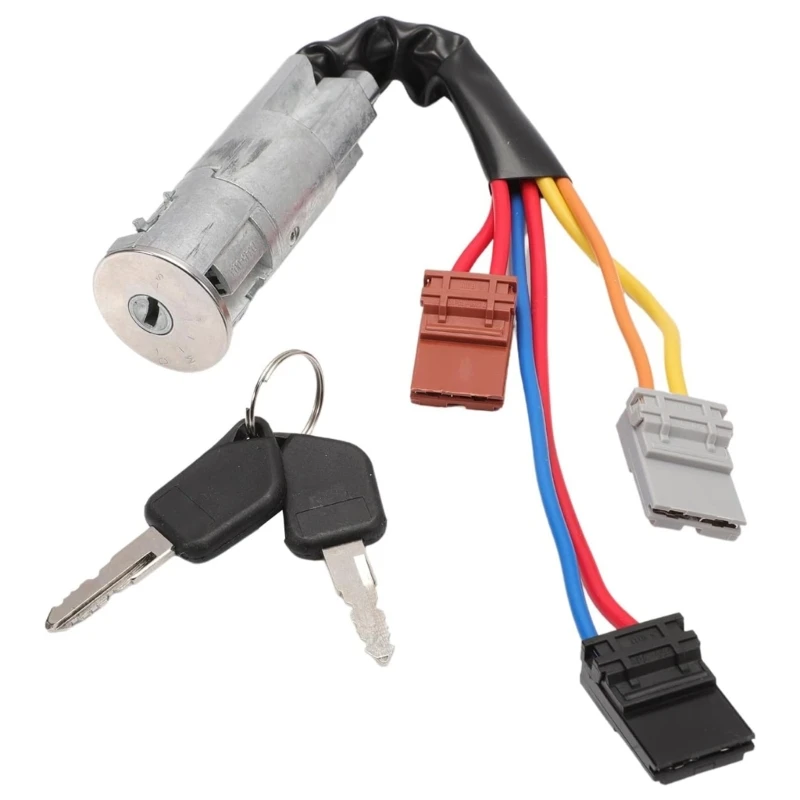 

Car Ignition for 106 405 96084980 4162.92 4162-92 Replacement Starter with 2 Keys Auto Accessories