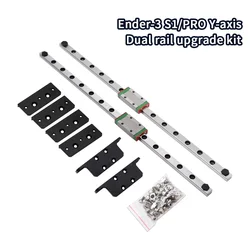 Dual Y-axis Rail kit For Ender-3 S1/ S1 Pro 315mm MGN9H Linear Guide Kit Ender 3 Ender 3 V2 Ender 3 v3 se 3D Printer Accessories