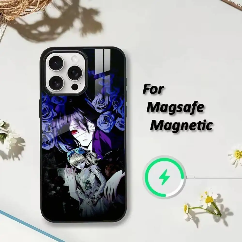 Anime A-Another Phone Case For iPhone 17,16,15,14,13,12,Plus,Pro,Max for Magsafe Magnetic Wireless Charging