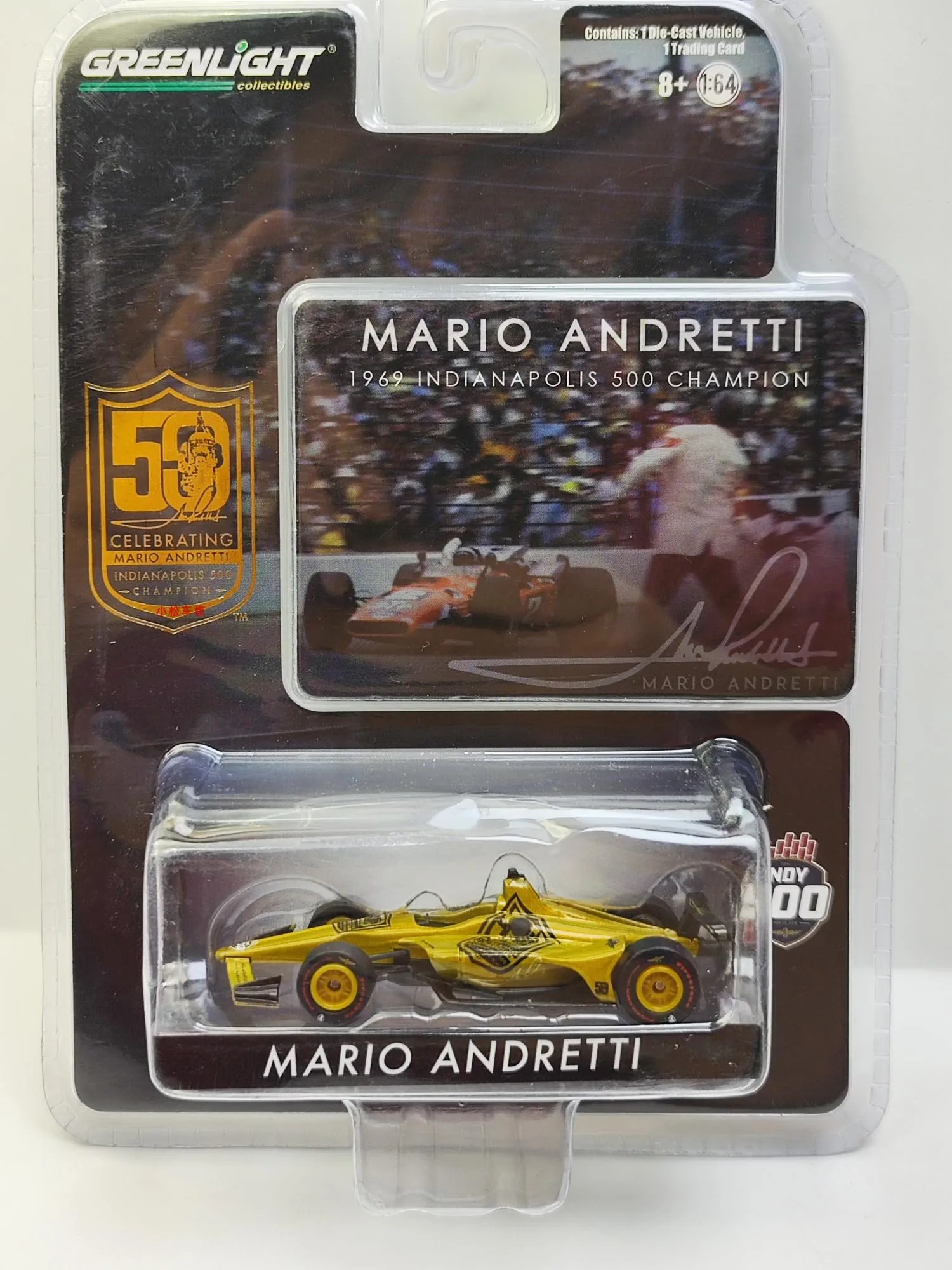 Model  1:64 Mario Andretti/50th Anniversary Indianapolis 500 CHAMPION car model