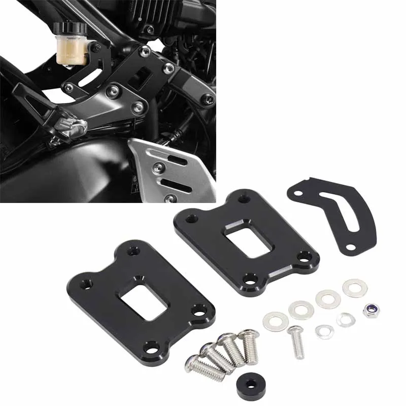 

Motorcycle Rear Pedal Lowering Kit EVO Passenger Pedal Support Fits Tuning Accessories for Yamaha MT 09