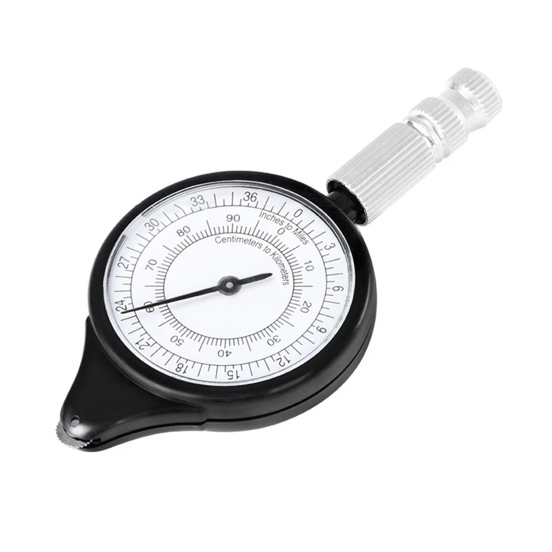 Map Map Measurer, Mini Map Measuring Gauge Finder Meter Rangefinder Odometer Distance Caculato