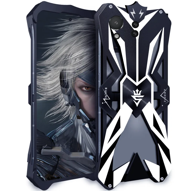 

Original Zimon Metal Luxury New Thor Heavy Duty Armor Metal Aluminum Phone Case For Asus Zenfone 10 9 11 Ultra Cover Bumper