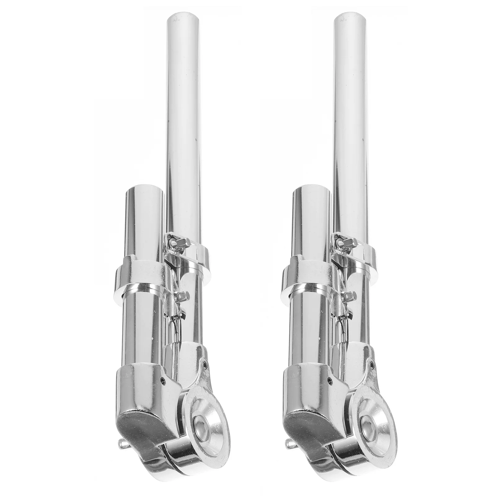 زوج واحد من حامل الطبل، دعامة طبلة توم، تصميم تعليق معدني قابل للتعديل لعرض أداء أداة الإيقاع #6