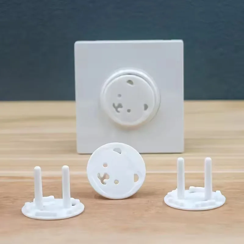 10pcs Bear EU Power Socket Electrical Outlet Baby Kids Child Safety Guard Protection Anti Electric Shock Plugs Protector Cover