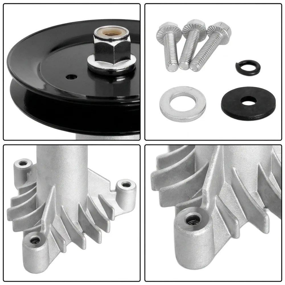 Metal For spindle Pulley Kit for Craftsman Tractors Designed to Replace 332512B and 130794 Without Modification Required