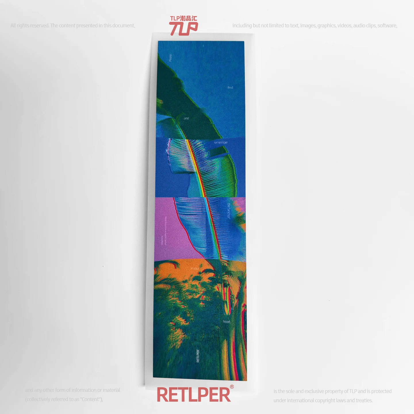 Retlper Reflective Car Sticker Original Time-Space Intersection Banana Leaf Fade Find Anchor Point Waterproof for Car/Moto
