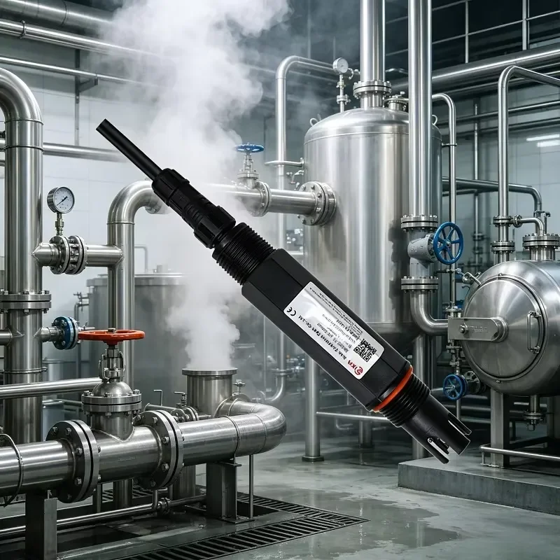 HOT*2026* Biopharmaceutical Fermenter pH Sensor 0-100℃ Glass+PPS for SIP Steam Sterilization Bioreactor Online Monitoring