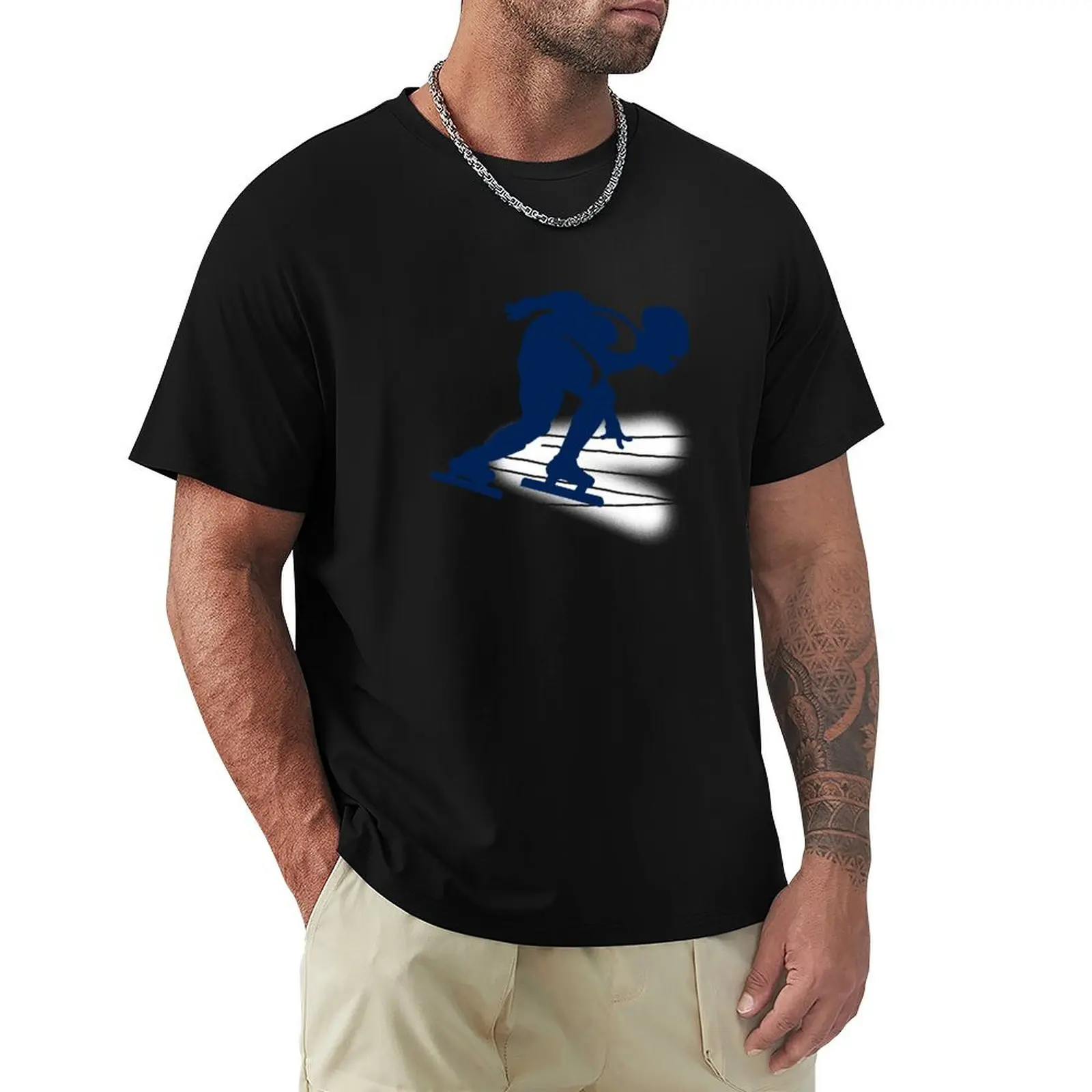 

short track speed skating T-Shirt sports fans cheap stuff luxury clothes men