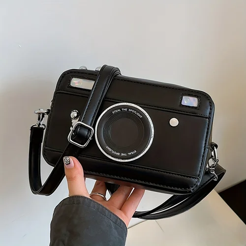 Mini bolso para cámara personalizado y creativo, bandolera Retro, bolso versátil, caja de nicho, bolso cuadrado pequeño con cadena fresca