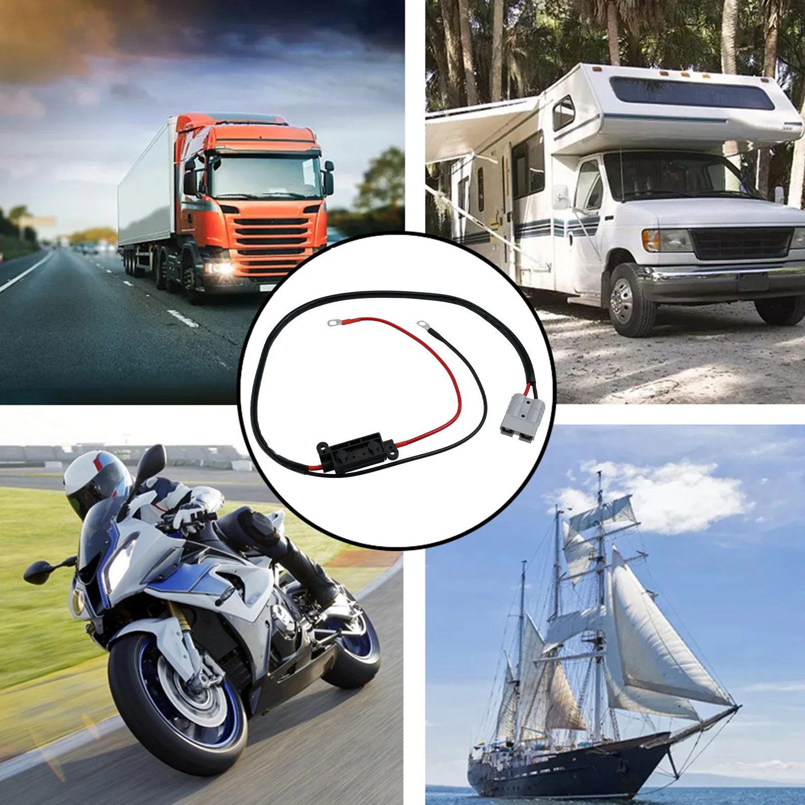 

Соединения питания Быстрое подключение аккумулятора Быстрое разъединение 2,5 мм2, длина 1 м Соединители из нержавеющей стали Источник бесперебойного питания