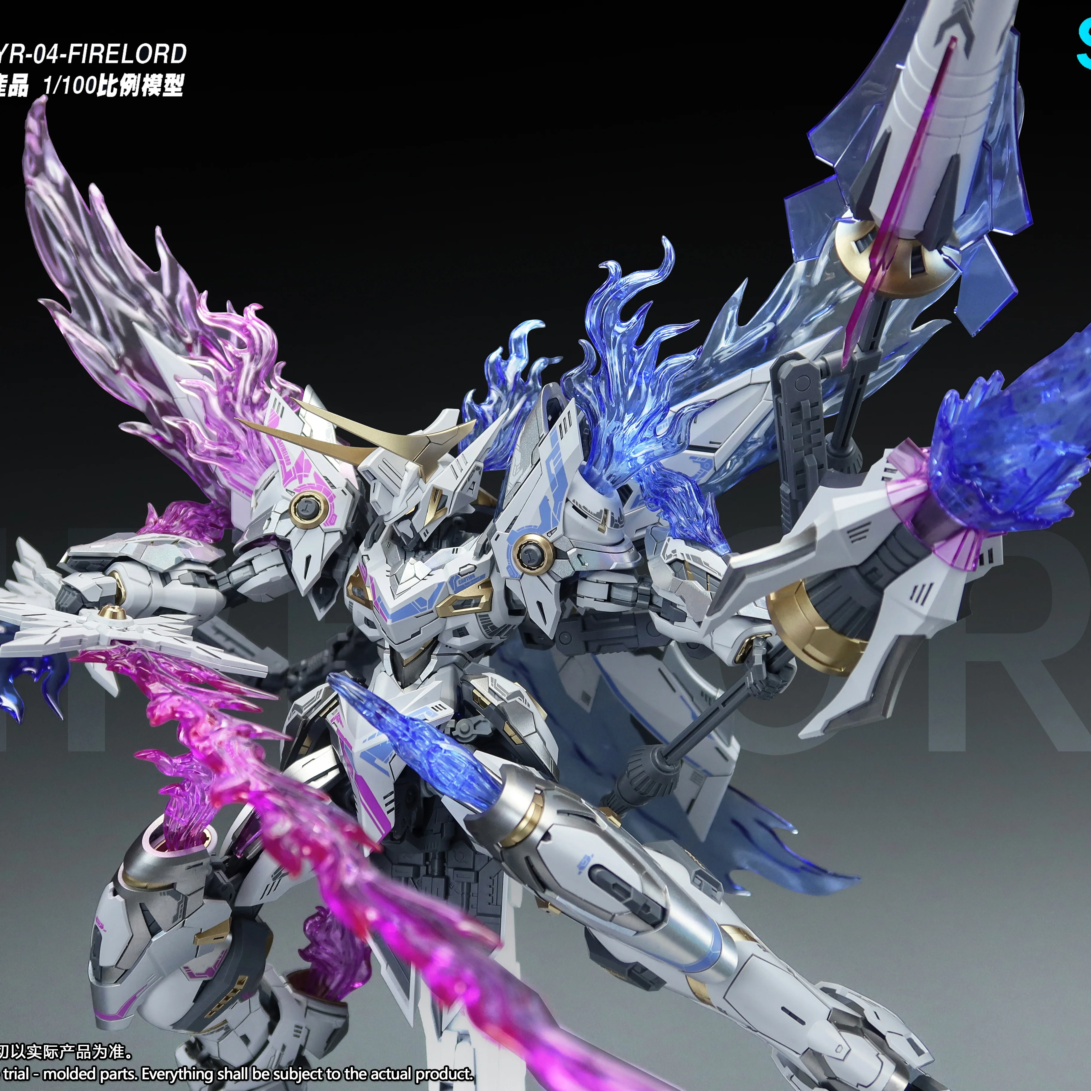 New 1/100 SNAA YR04 FireLord Assembly Model Kit Fire Lord Phantom