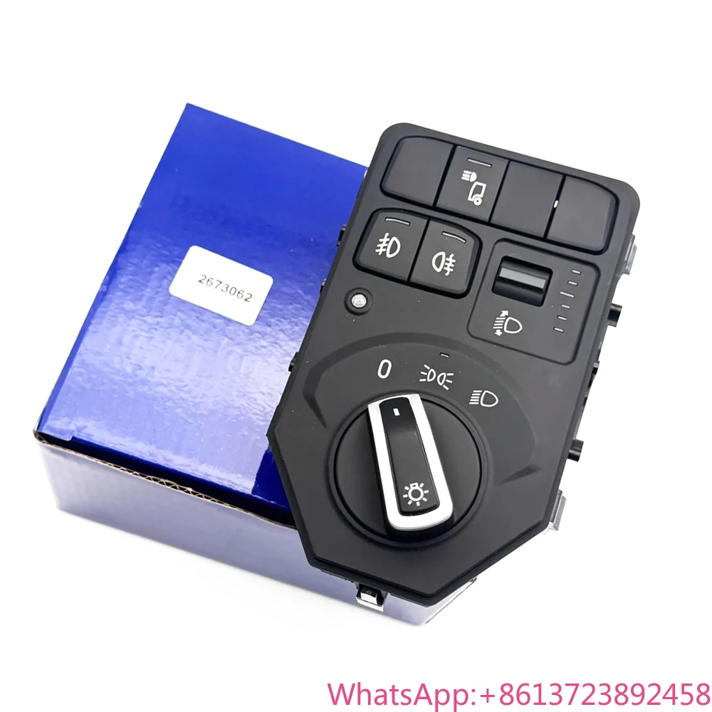 

For Scania Truck | OE:2673062 2558585 2892694 2892594 New 24V 6Pins Headlight Control Switch Panel