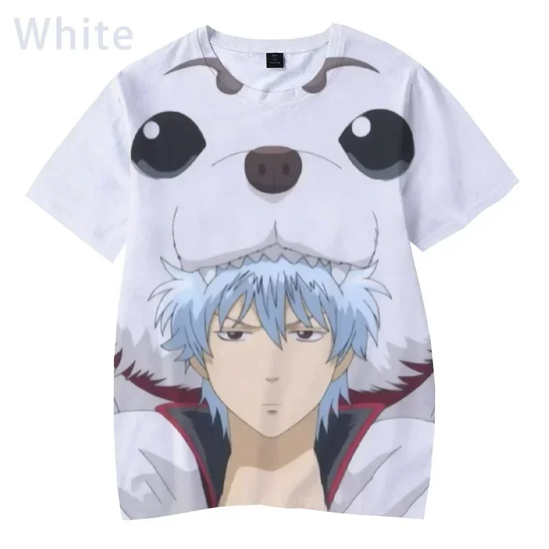 New Arrival Men Women Anime GIntama 3D Printed T Shirt Fashion Casual Hip Hop Streetwear Oversized T Shirt Tee Tops