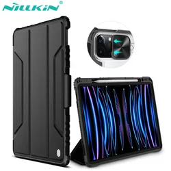 For iPad Air 13 2024 Case Nillkin Bumper Leather Case For iPad Pro 11 2024 Camera Protection Cover For iPad 9th Generation Case