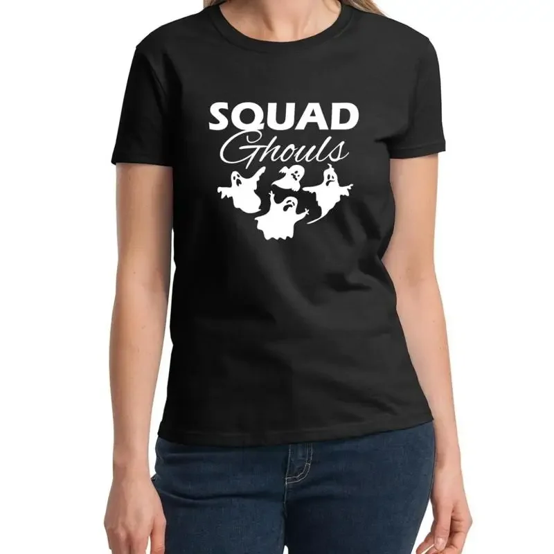 T-shirt Ghouls pour femmes, objectifs amusants, fête d'halloween