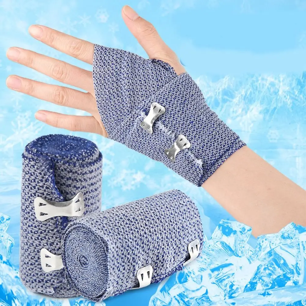 NEW Breathable Cooling Bandage Reusable Washable Ice Therapy Bandage Instant Cooling Compression Tape Sports Recovery