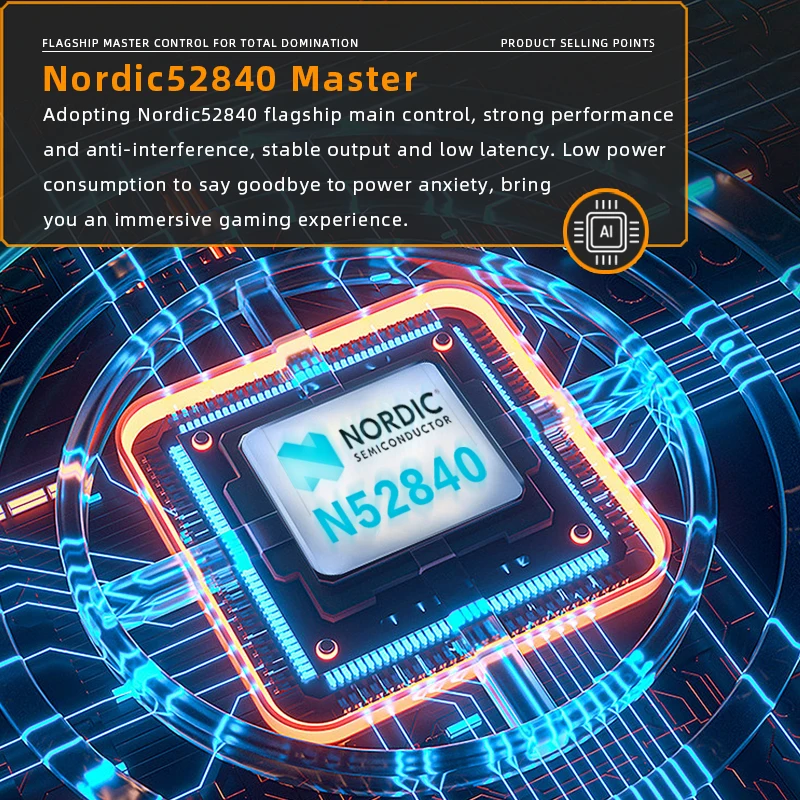 Imagem -04 - Darmoshark-mouse M3spro sem Fio Bluetooth Esports Tri-modelo Sensor Pam3395 N52840 26000 Dpi Driver de Macro para Computador