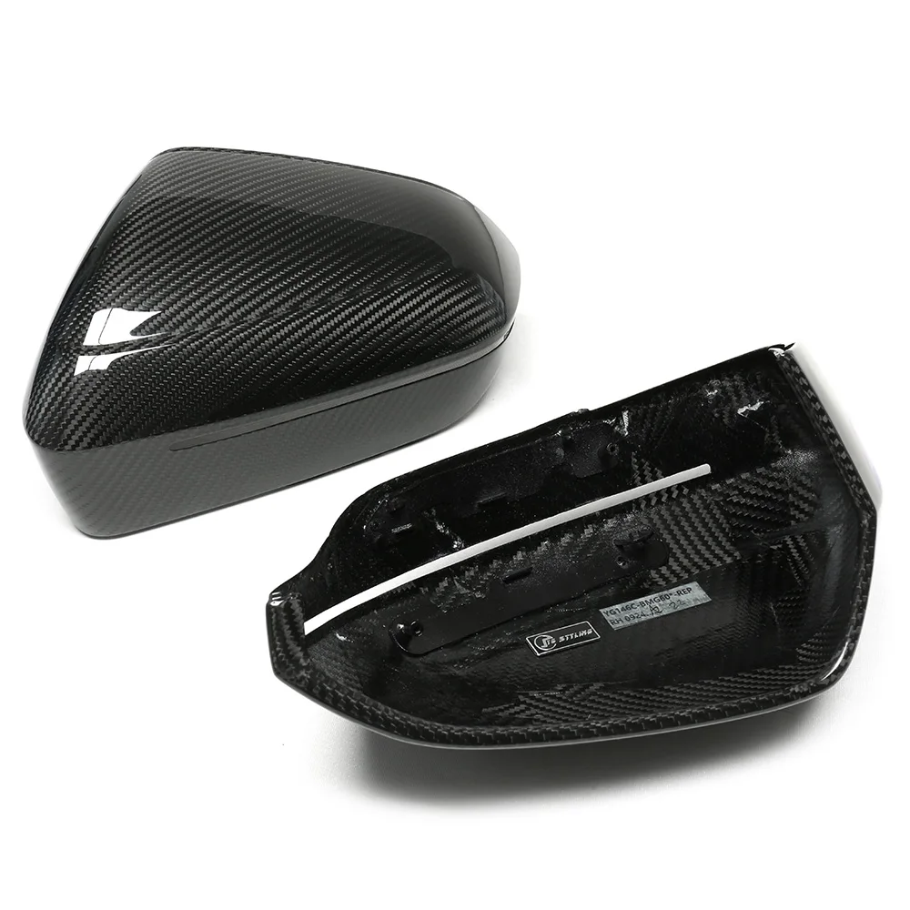 

G60 G70 Dry Carbon Fiber Mirror Covers Caps For BMW G60 530i New i5 5 7 Series 740 760Li Replacement 2024+