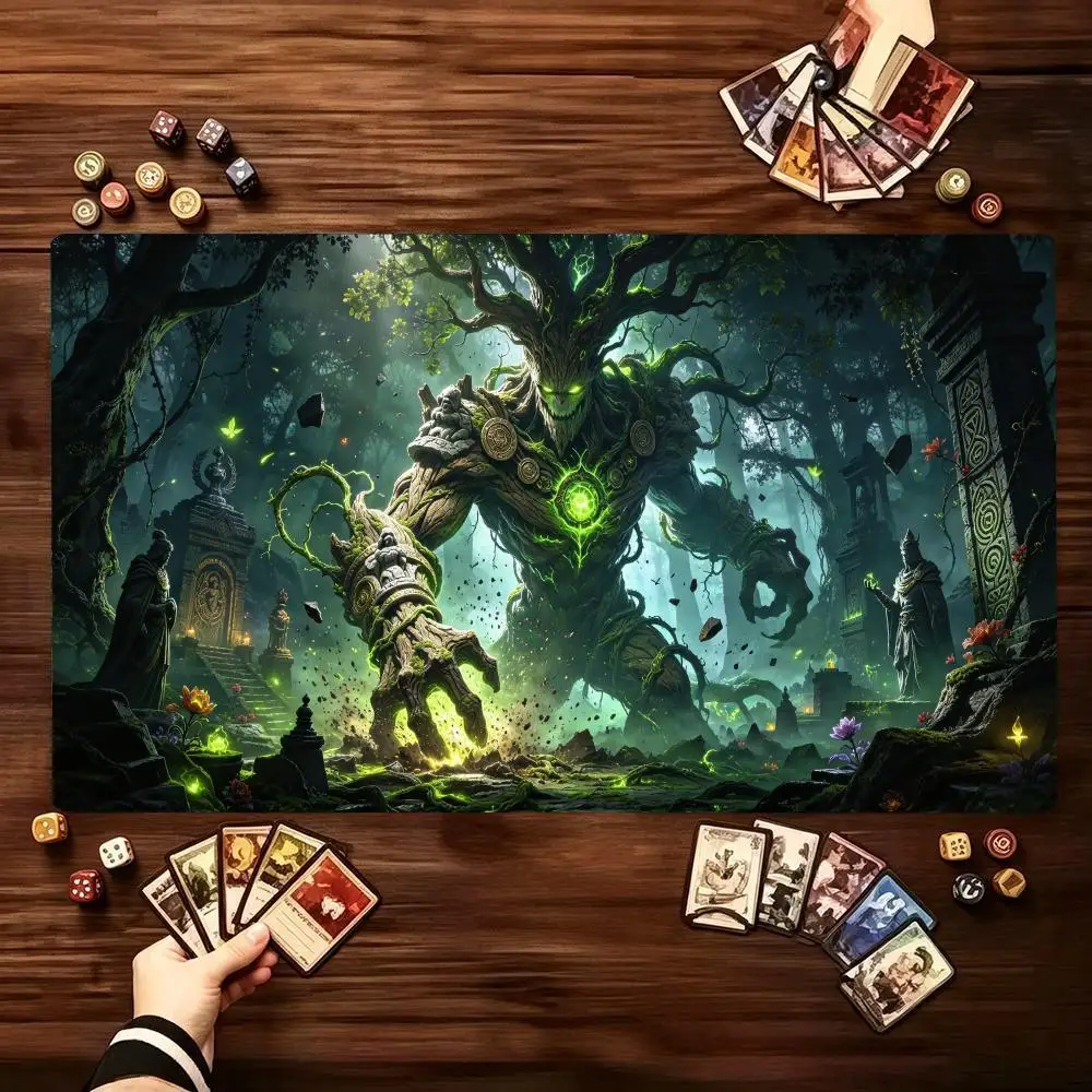 Ancient Treant Forest Gaming Mouse Pad Precision Tracking Smooth Glide Thick Rubber For Office Desk Decor