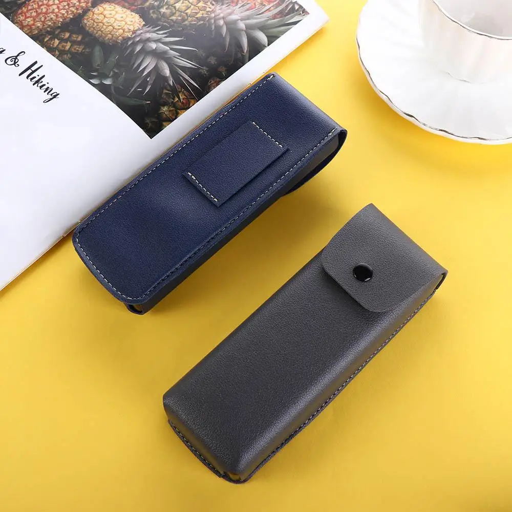 Glasses Storage Box Eyewear Protector Containers PU Leather Spectacle Case Sunglasses Case Waistpack Glasses Box Eyeglass Box