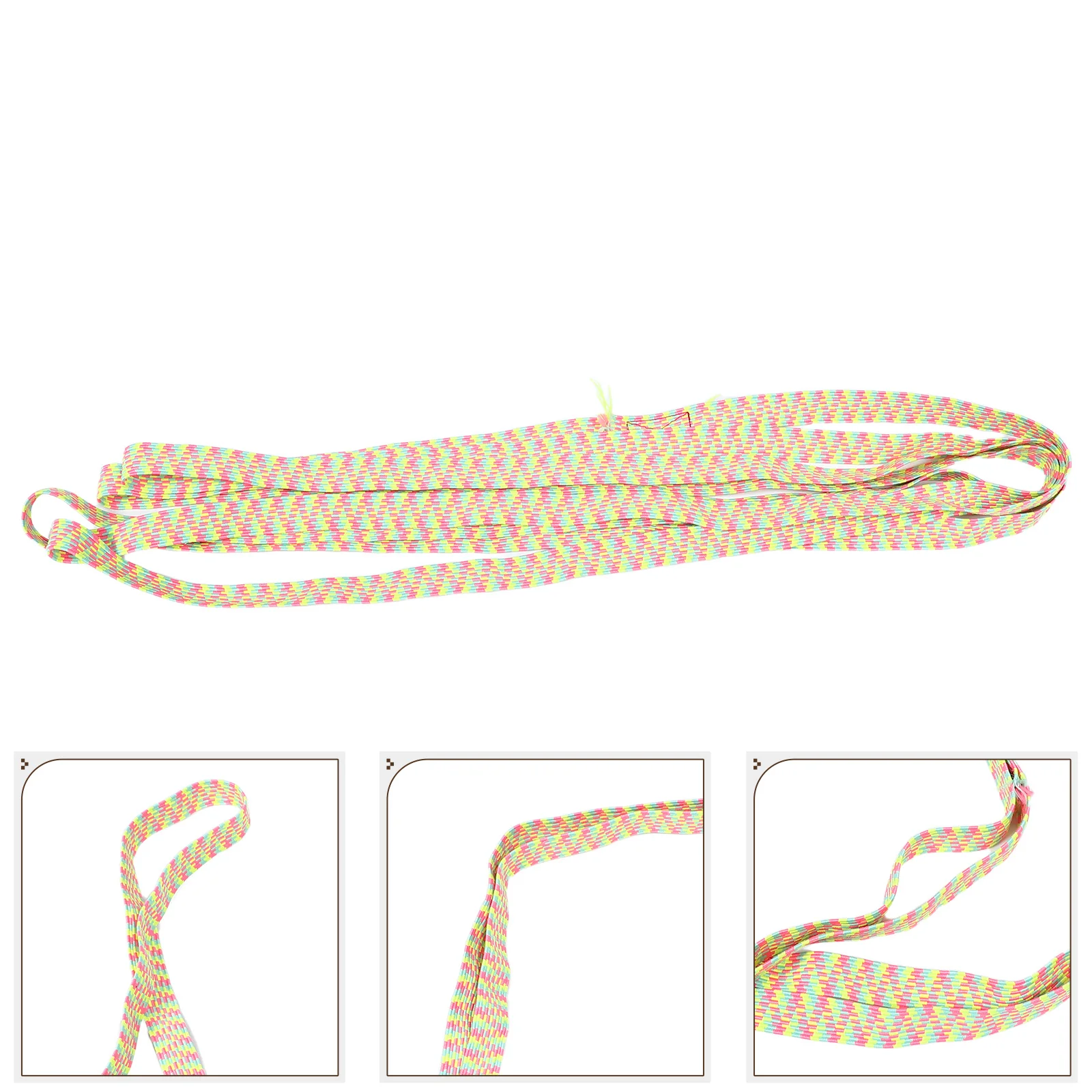 

Elastic Kids Jump Rope Colorful Stretchable Bands for Outdoor Indoor Fitness Coordination Skipping Rope Children