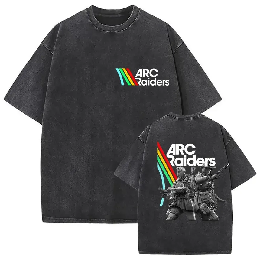 Arc Raiders Don’t Shoot I’m Friendly Vintage Washed T-shirt  Game Fan Gift Women And Men T-shirts