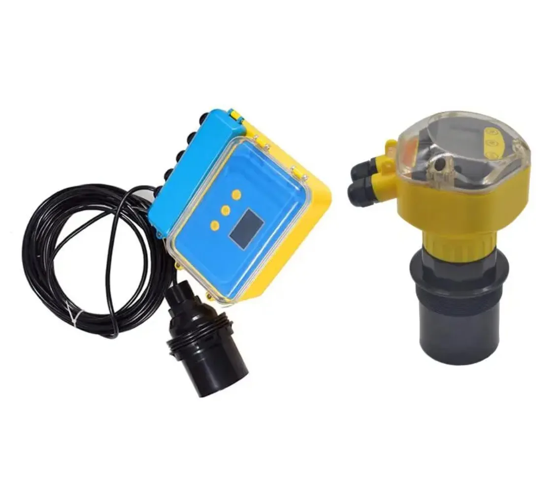 Integrated and Split Type Ultrasonic Fuel Level Transmitter 10M 4-20mA Ultrasonic Fuel Oil Level Sensor