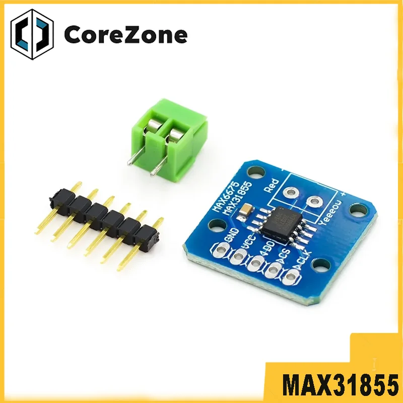 MAX6675/MAX31855 thermocouple module temperature sensor K-type thermocouple module SIP interface