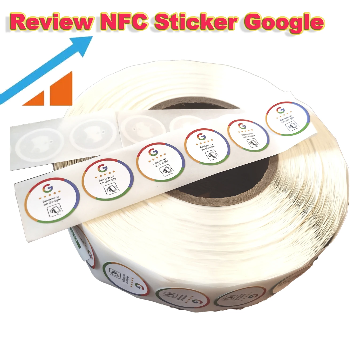 

10/30/50Pcs Boost Review NFC Sticker Google Google Review NFC Sticker Increase Your Reviews Google Tap To Review Cards NFC Tag